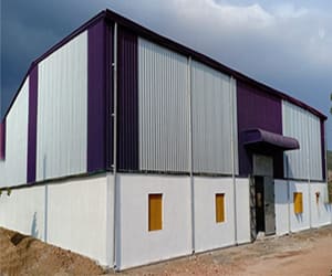 Prefabricated Industrial Shed Construction in Vijayawada