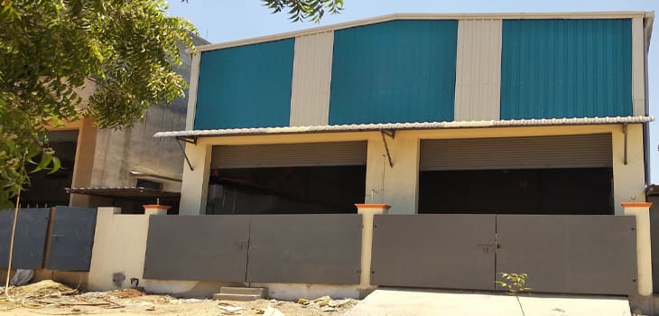 prefabricated factory shed in chennai