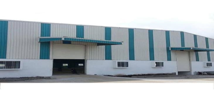 prefabricated industrial shed in Hyderabad